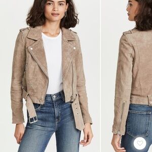 Women's Tan Suede Jacket